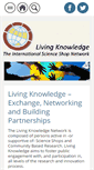 Mobile Screenshot of livingknowledge.org